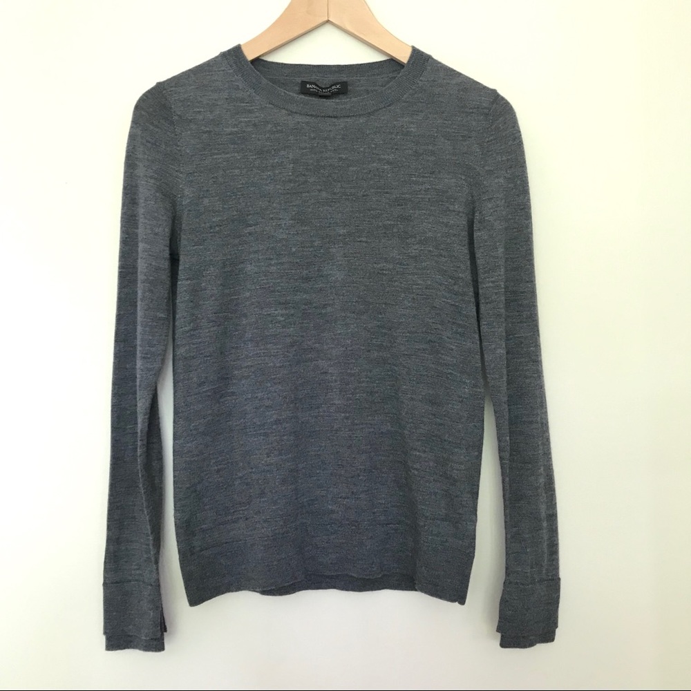 Banana Republic merino wool crewneck sweater